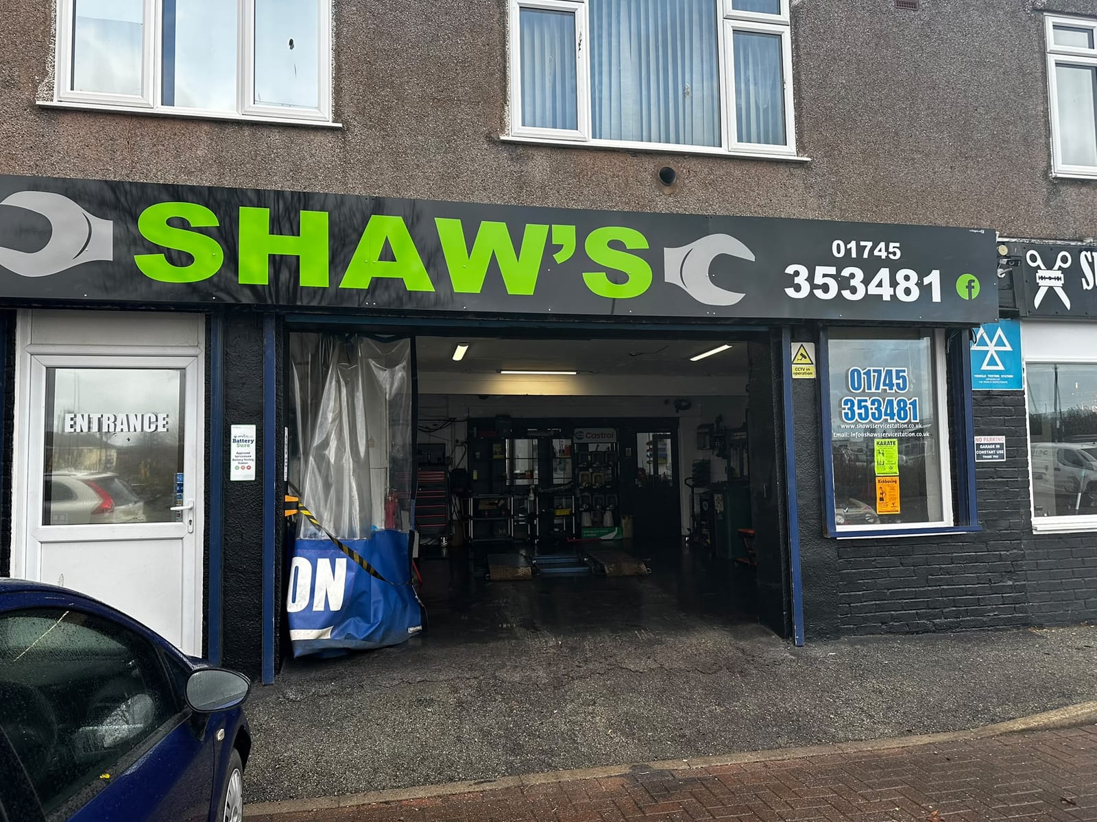 Shaw's Service Station Kinmel Bay